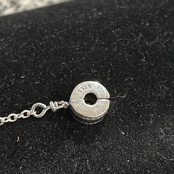 Unbranded 925 Sterling Silver Stopper beads with safety chain - Picture 4 of 4